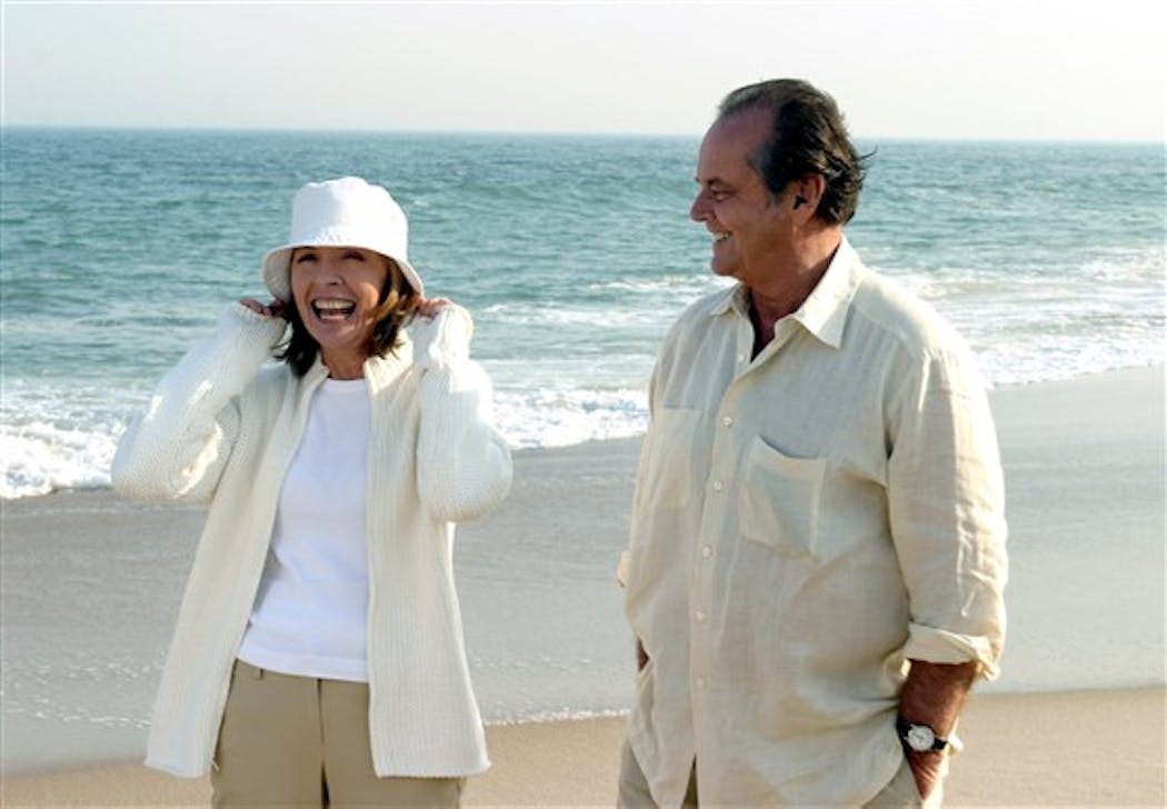 Diane Keaton and Jack Nicholson in 