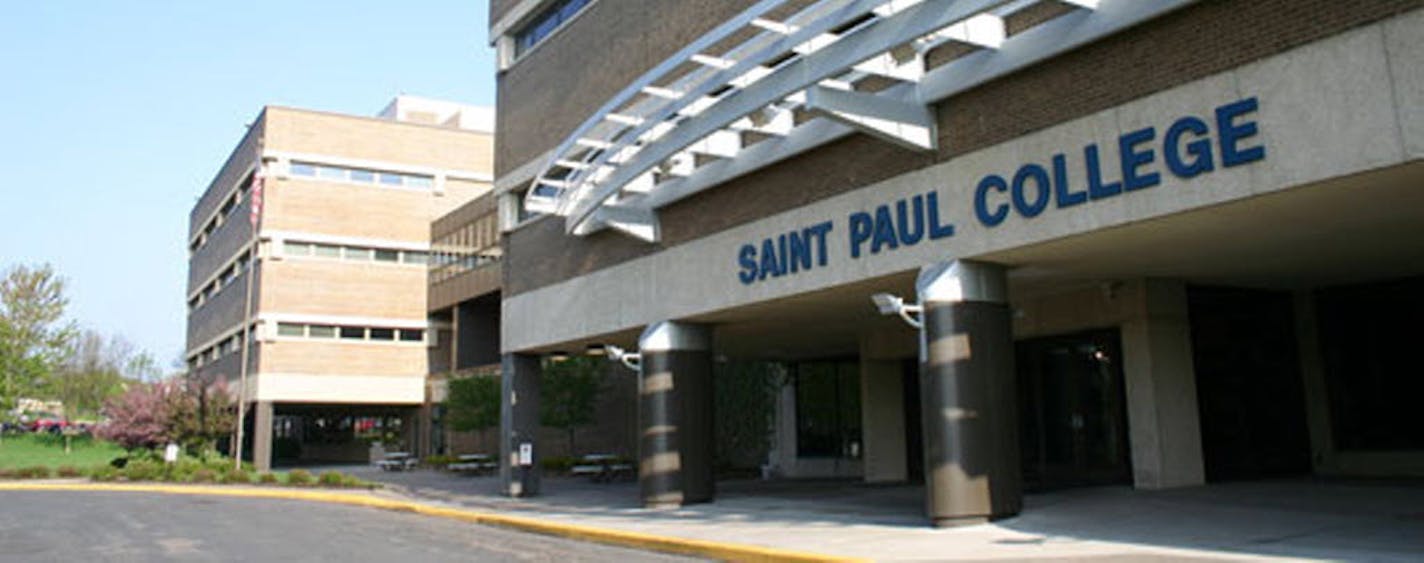 St. Paul College has been put on a two-year probation by an accreditation agency.