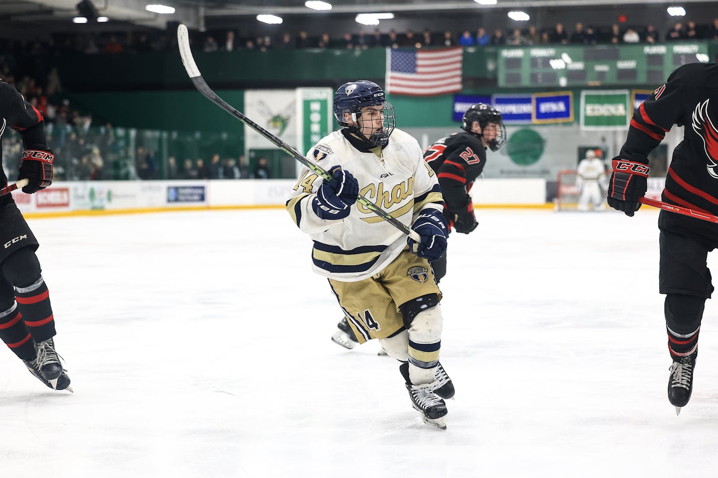 Eden Prairie vs Chanhassen at Braemar Arena on Saturday, February 25, 2023. Photo by Cheryl A. Myers, SportsEngine