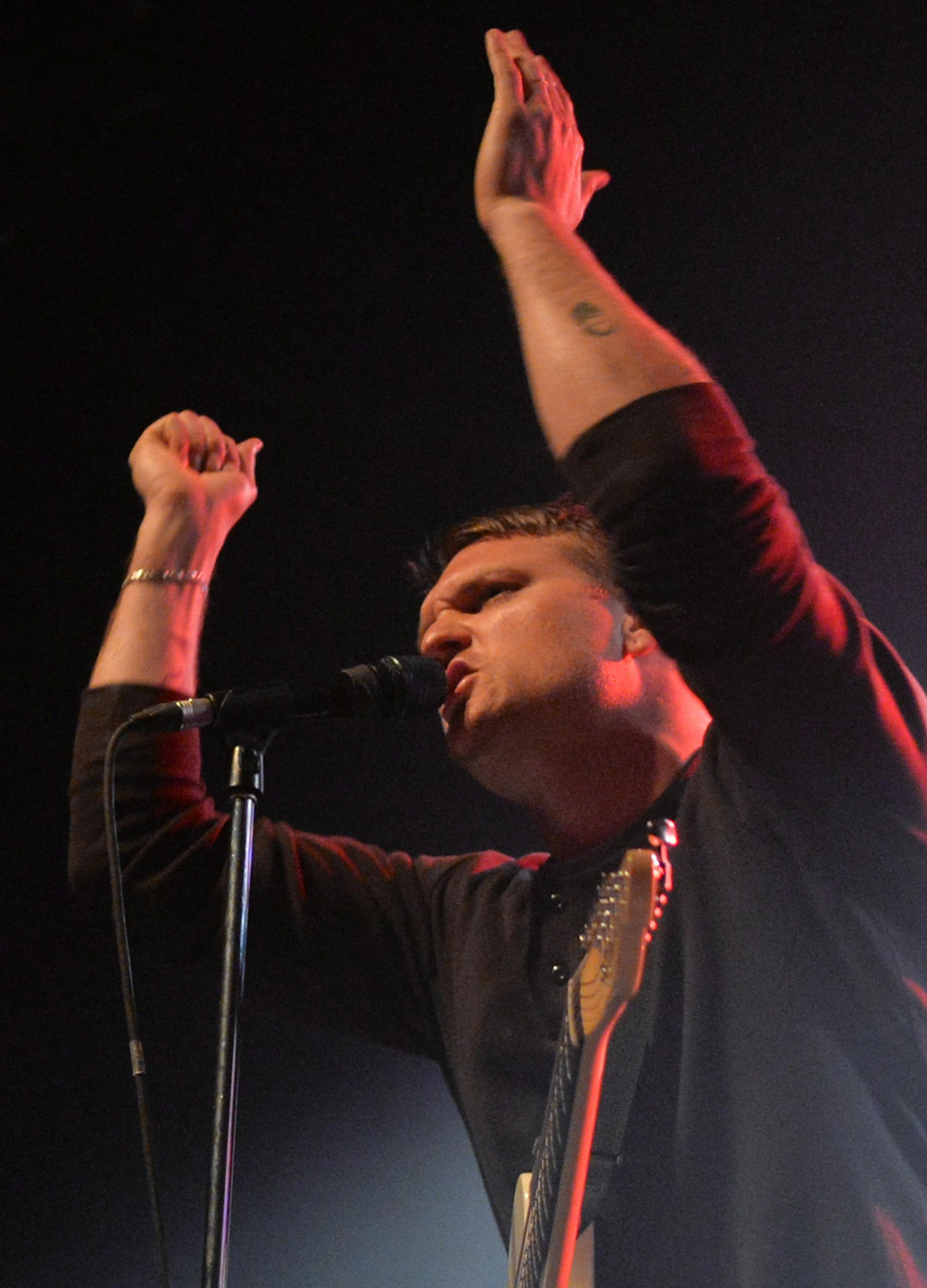 Nathan Willett’s Cold War Kids were Friday’s headliners.