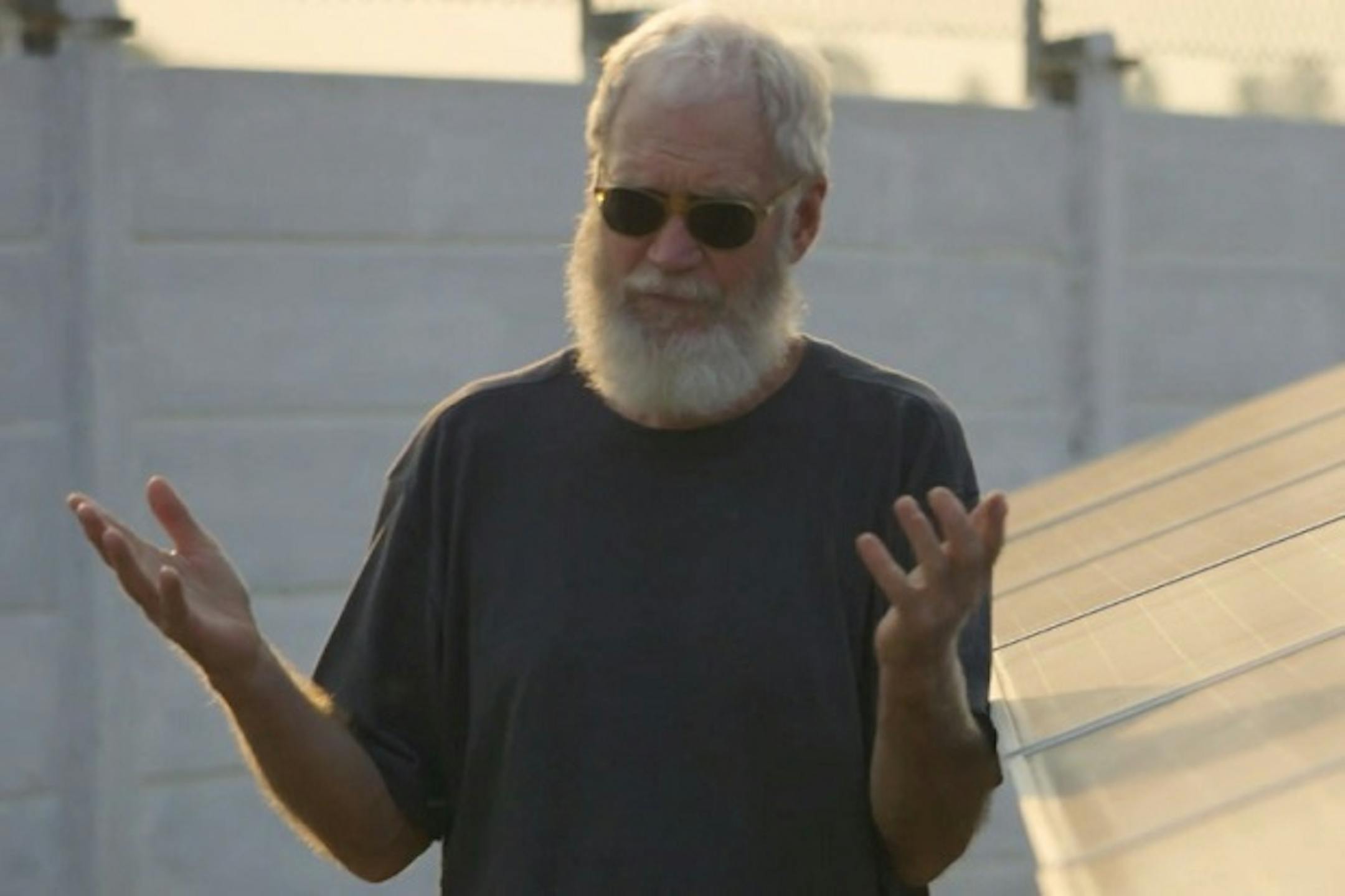 David Letterman appears on an upcoming episode of National Geographic's "Years of Living Dangerously."