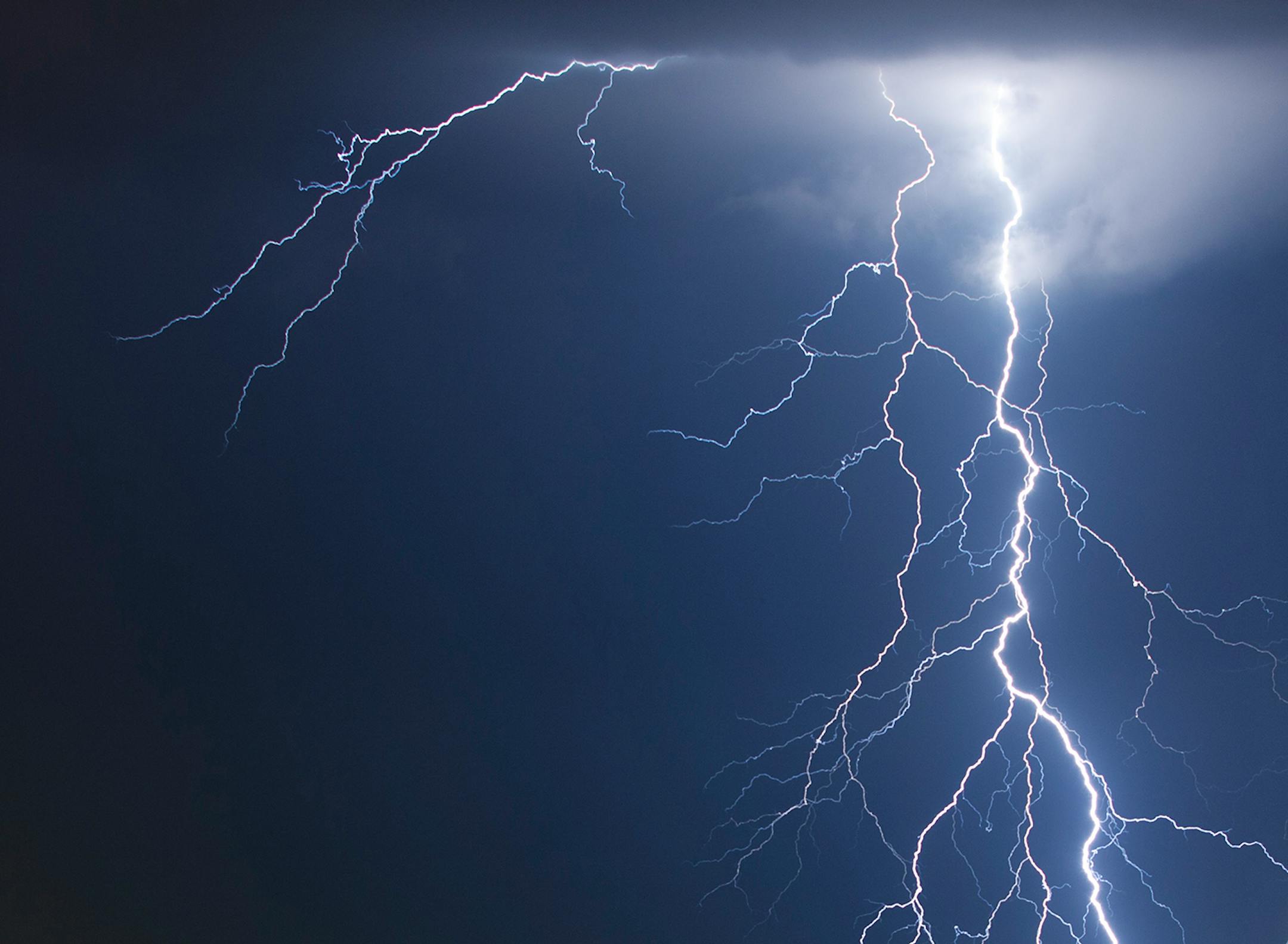 The threat of thunderstorms increases with warmer weather.