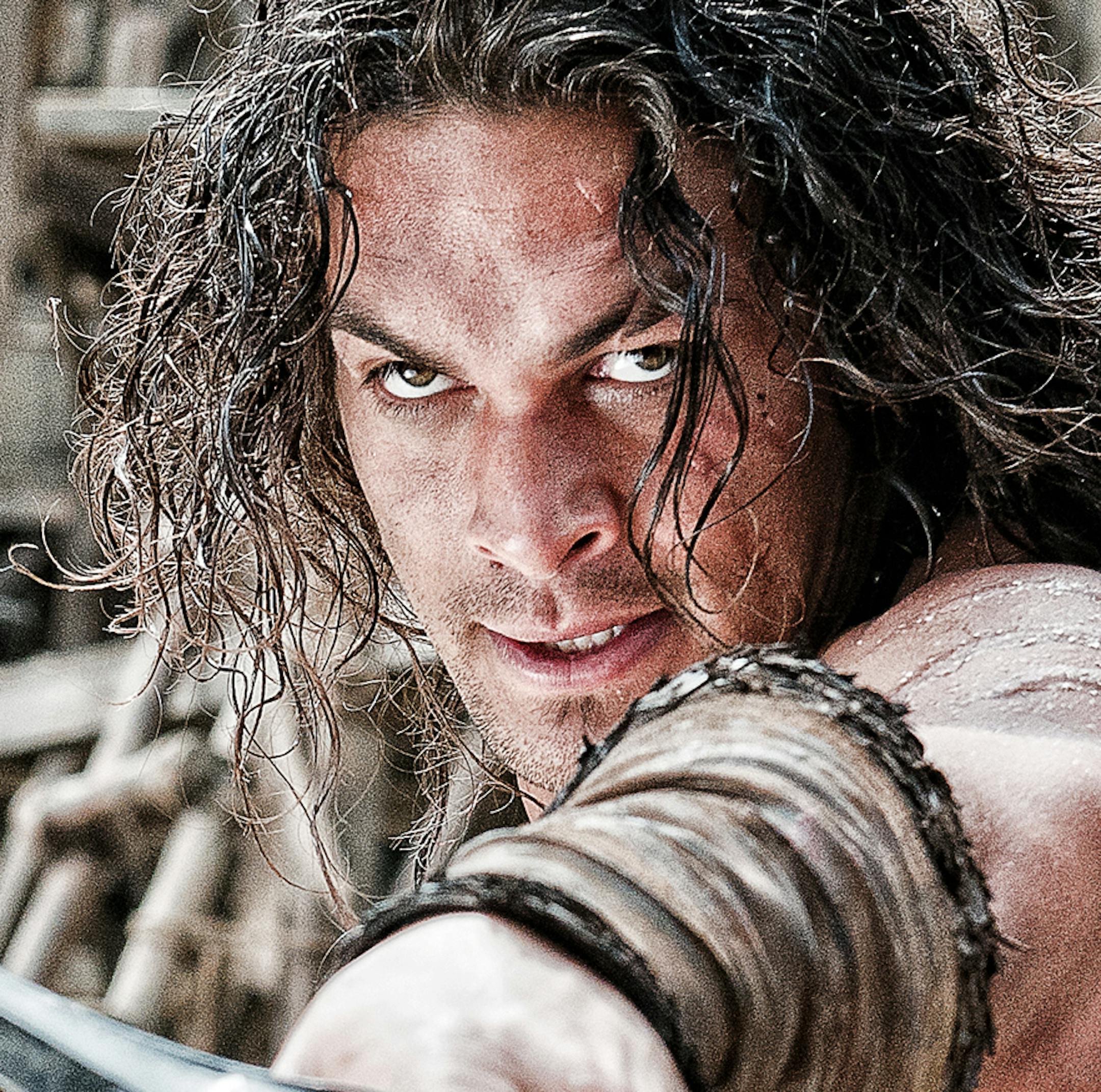 In this image released by Lionsgate, Jason Momoa portrays Conan in a scene from "Conan the Barbarian." (AP Photo/Lionsgate, Simon Varsano)