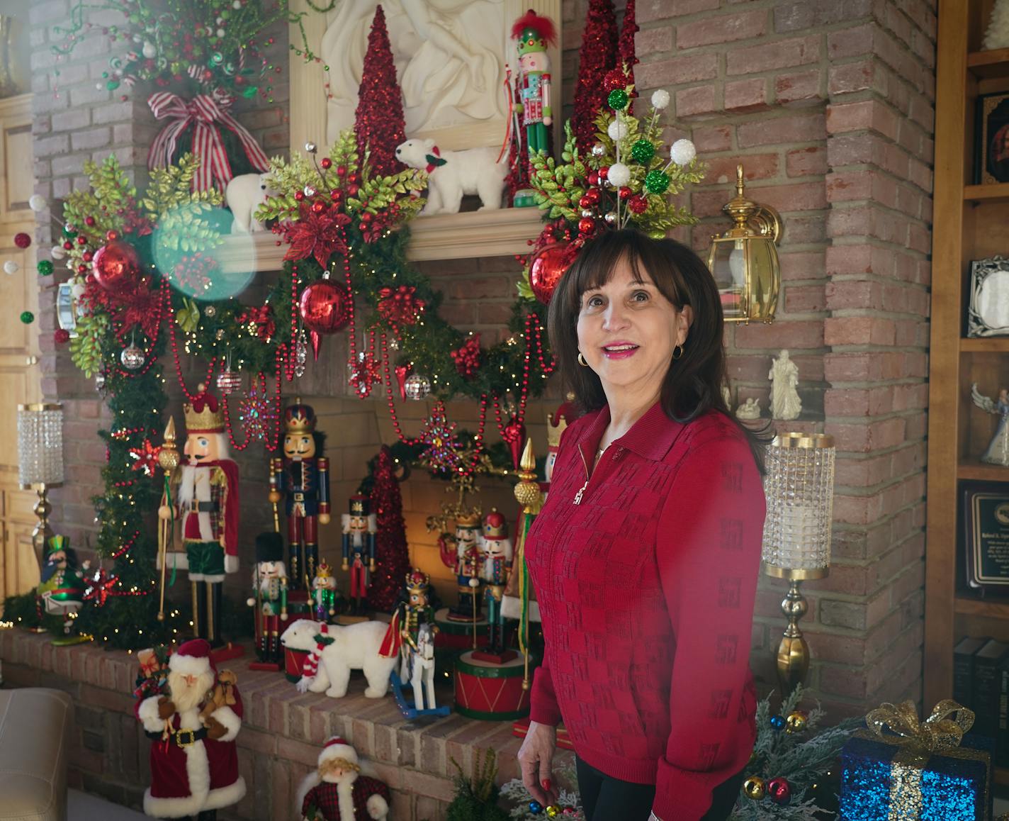 Xiomara "Sami" Ugarte decorates her Wayzata home for Christmas in a big way, with multiple trees and other vignettes to set the stage for holiday parties and fundraisers.