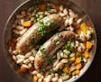 Beans, Winter Squash and Sausages. Photo by Mette Nielsen * Special to the Star Tribune