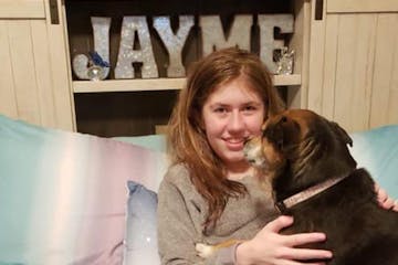 A photo of Jayme Closs posted last January to Facebook by her aunt Jennifer Smith.