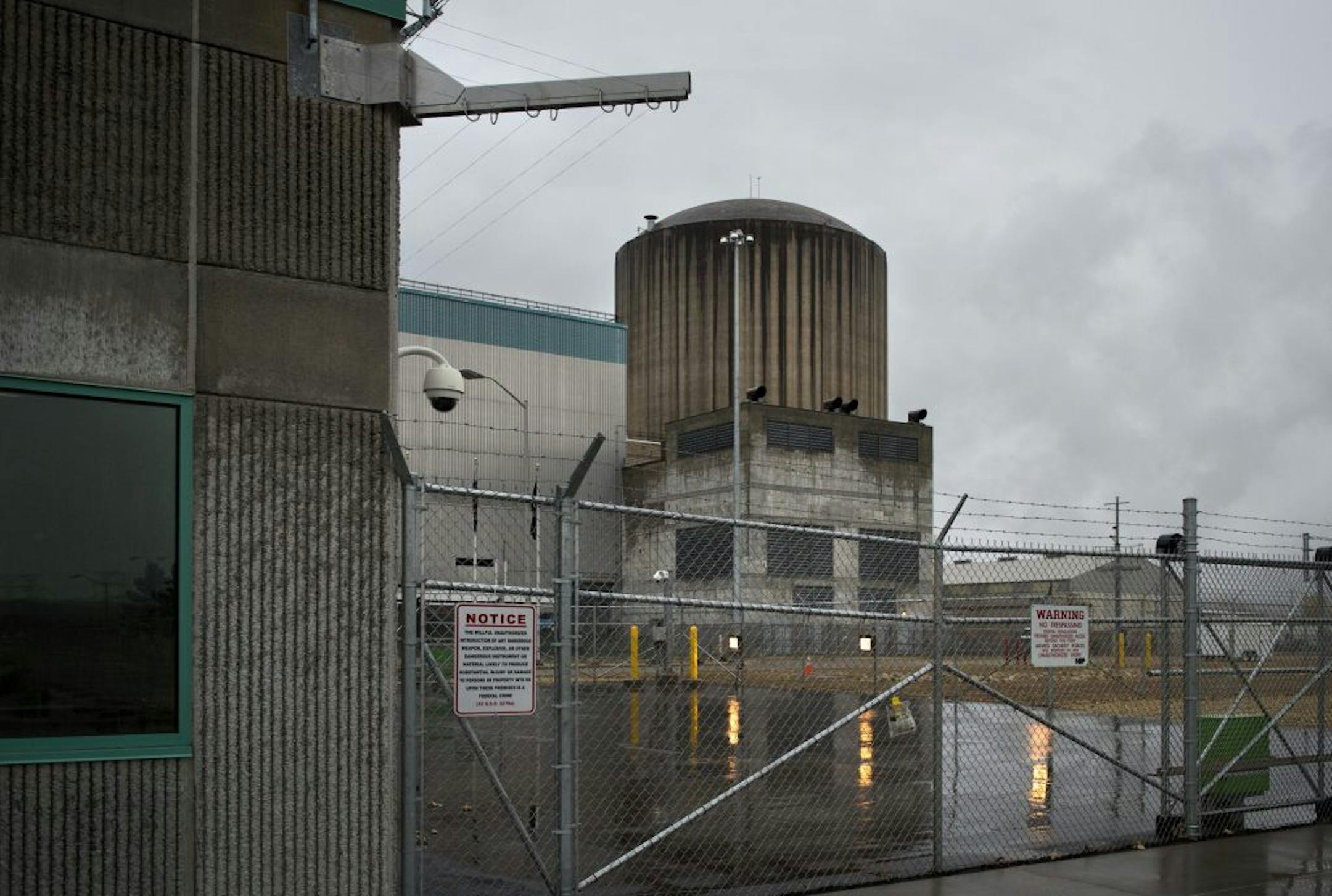The Xcel Energy Prairie Island Nuclear Plant north of Red Wing is looking to boost electrical output at the plant. Tuesday, October 9, 2012