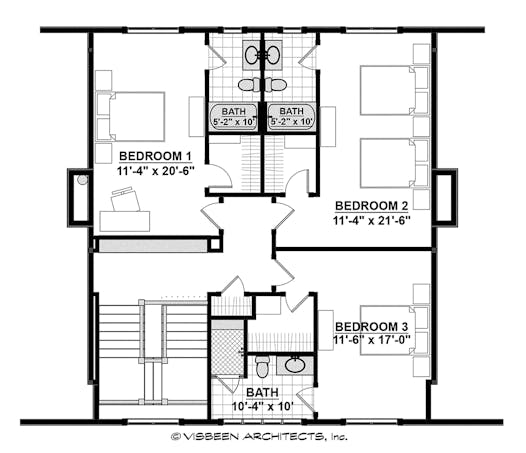 Home plan inspired by Low Country architecture.