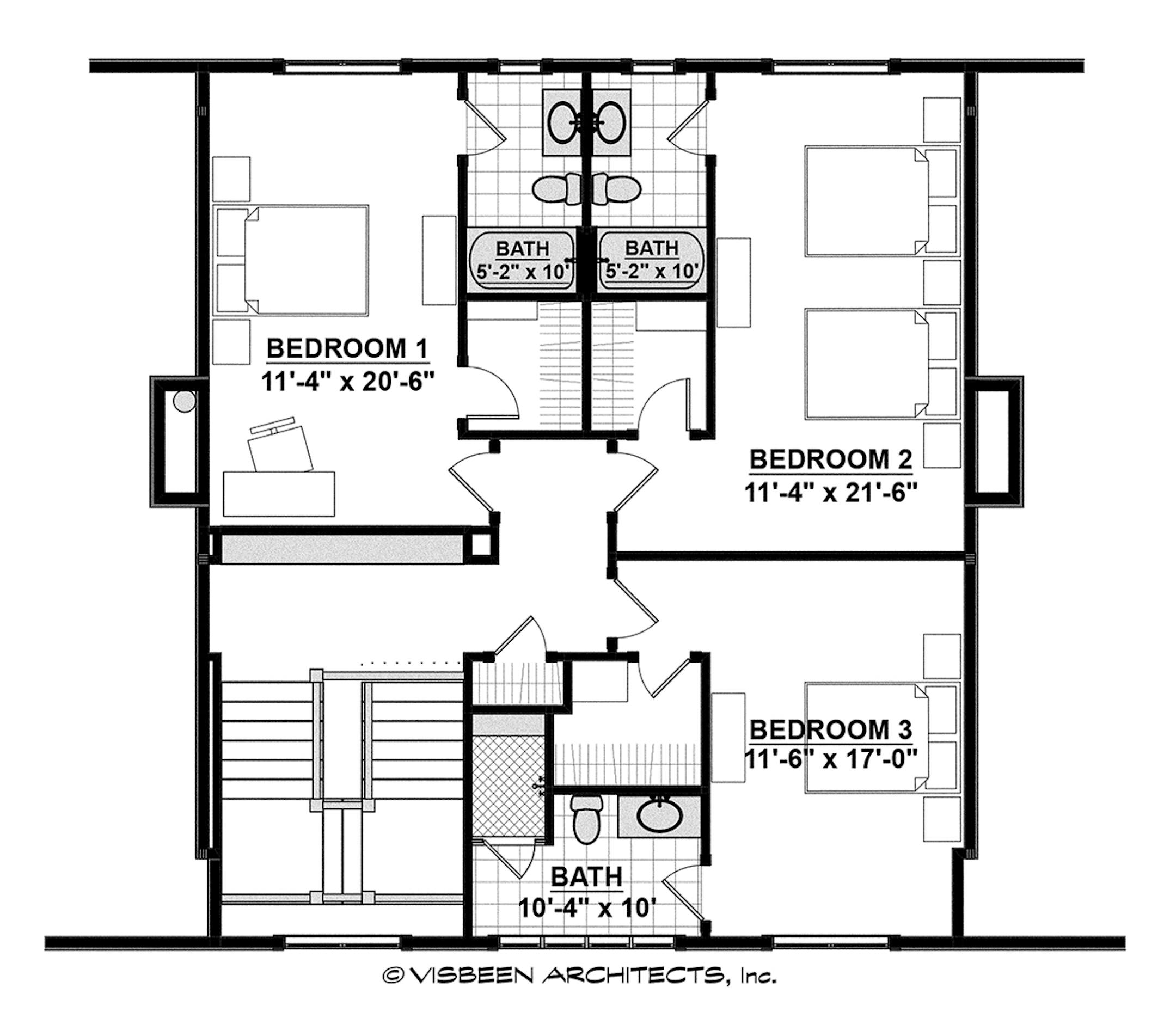 Home plan inspired by Low Country architecture.