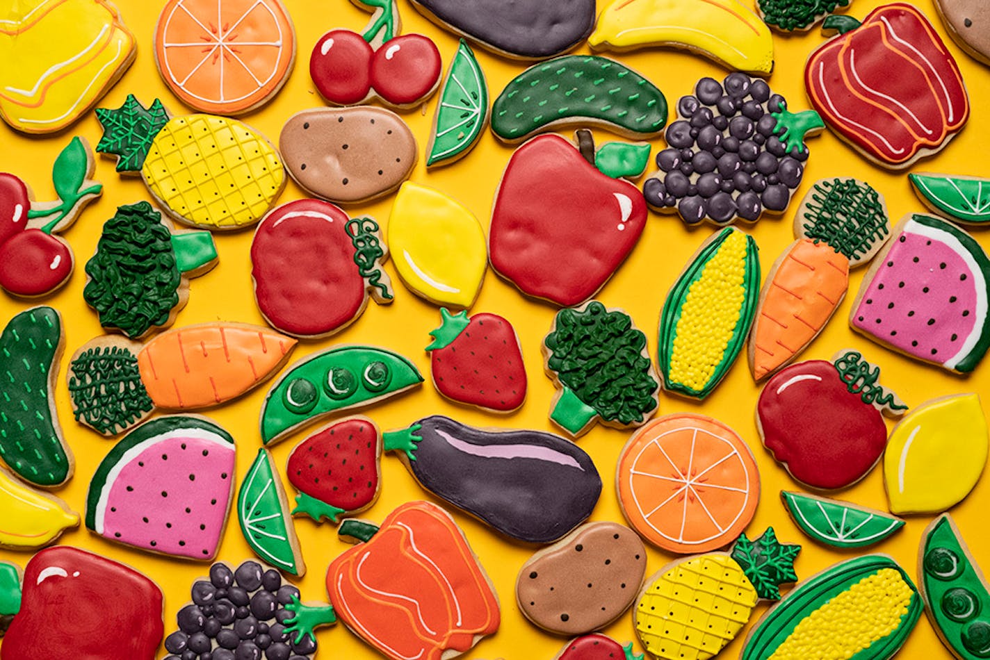 Sugar free challenge. Fruit and vegetables and cookies. Photographed, on Monday, February 25, 2019. ] photos and cookies by RENEE JONES SCHNEIDER ¥ renee.jones@startribune.com