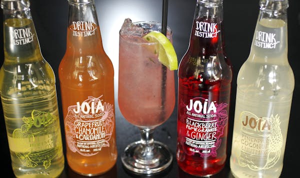 Dan Oskey Creator of Joia Soda, bartender at the Strip Club, 378 Marie St., St Paul. comes in four flavors___ For the eighth year of the Taste Special