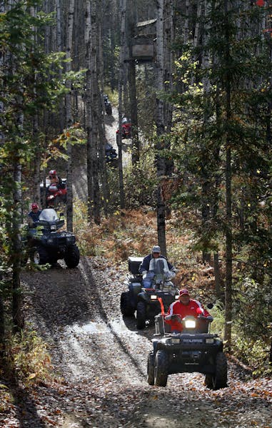 It's all about spending time outdoors, with friends. For over 30 years "Bobber" Bob Reed of Cotton has been leading a group of retired ATV enthusiasts
