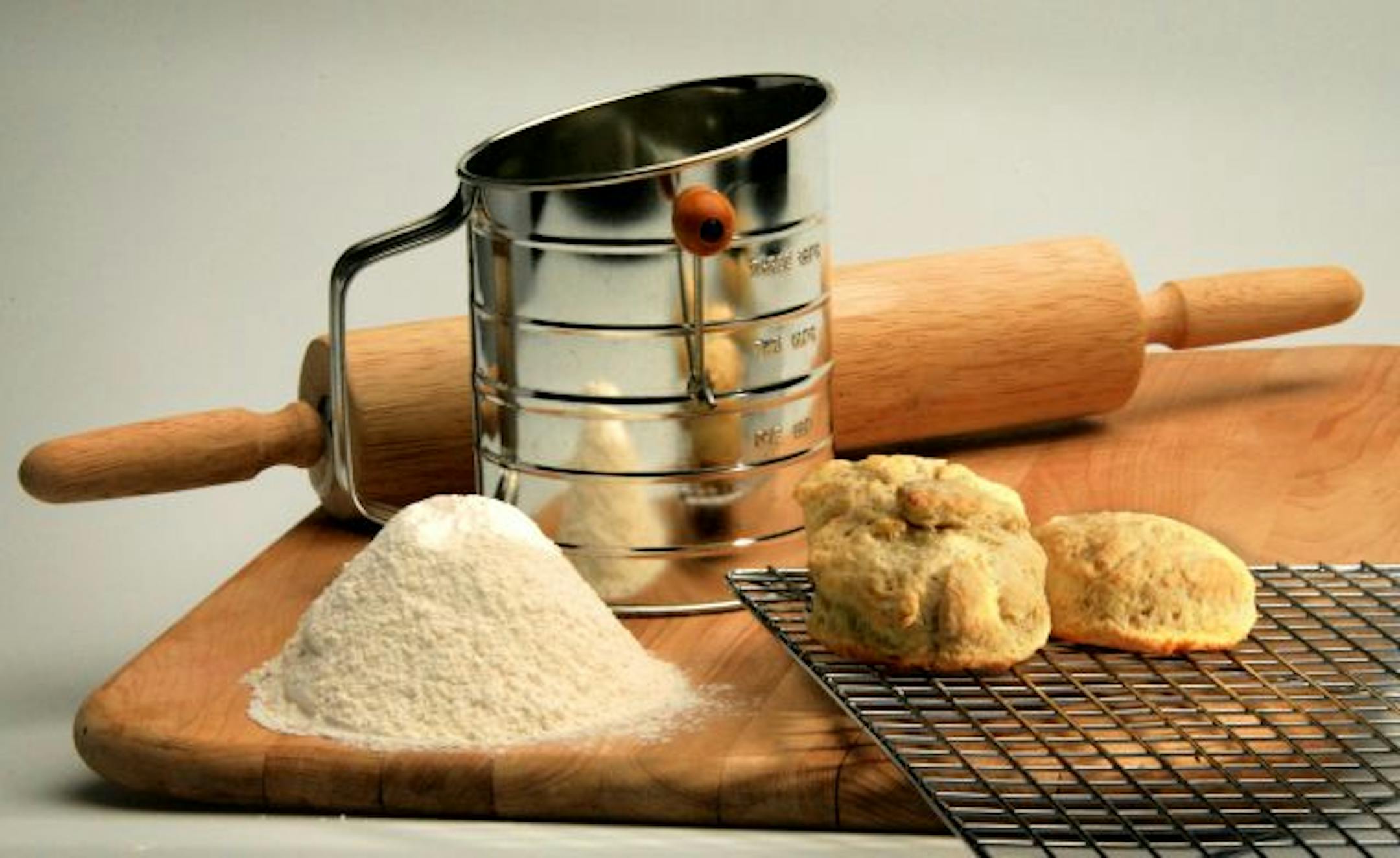 Buttermilk herb biscuits