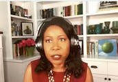 Isabel Wilkerson during her Oct. 13 Talking Volumes interview.