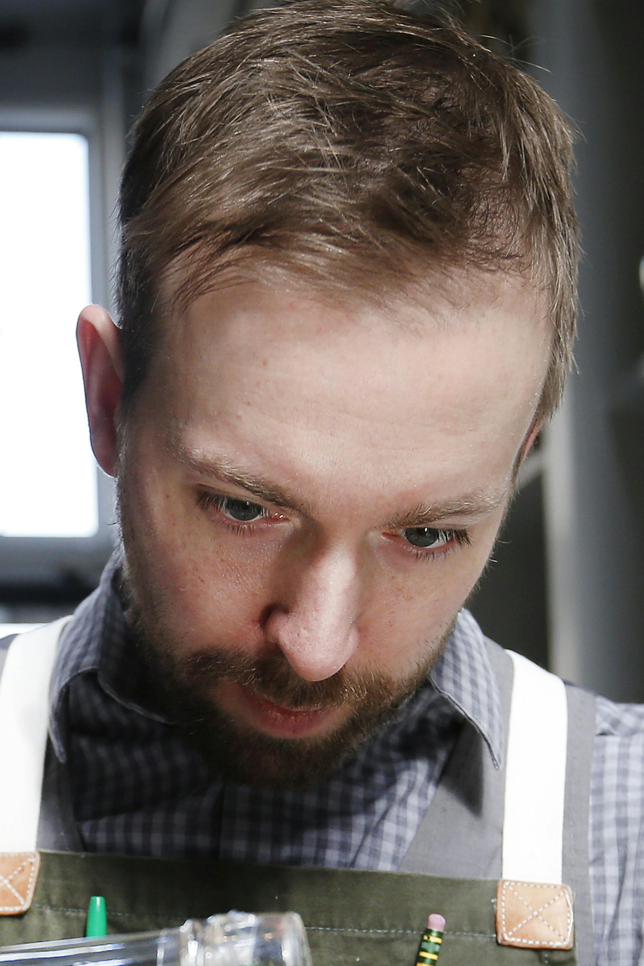 Spoon and Stable bartender Robb Jones. ] CARLOS GONZALEZ cgonzalez@startribune.com, March 24, 2015, Minneapolis, Minn., Restaurant review: Spoon and Stable, chef/owner Gavin Kaysen