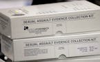Sexual assault evidence collection kits.