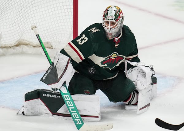 Goalie Talbot returning to action tonight for Wild vs. Canadiens