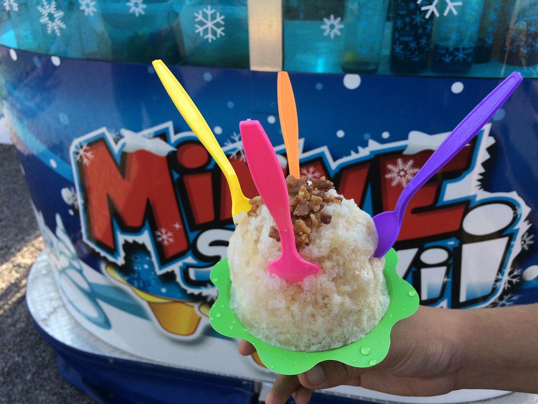 Rick Nelson, Star Tribune Minnesota State Fair 2016: New food Maple Bacon Shave Ice and Minnesnowii Shave Ice