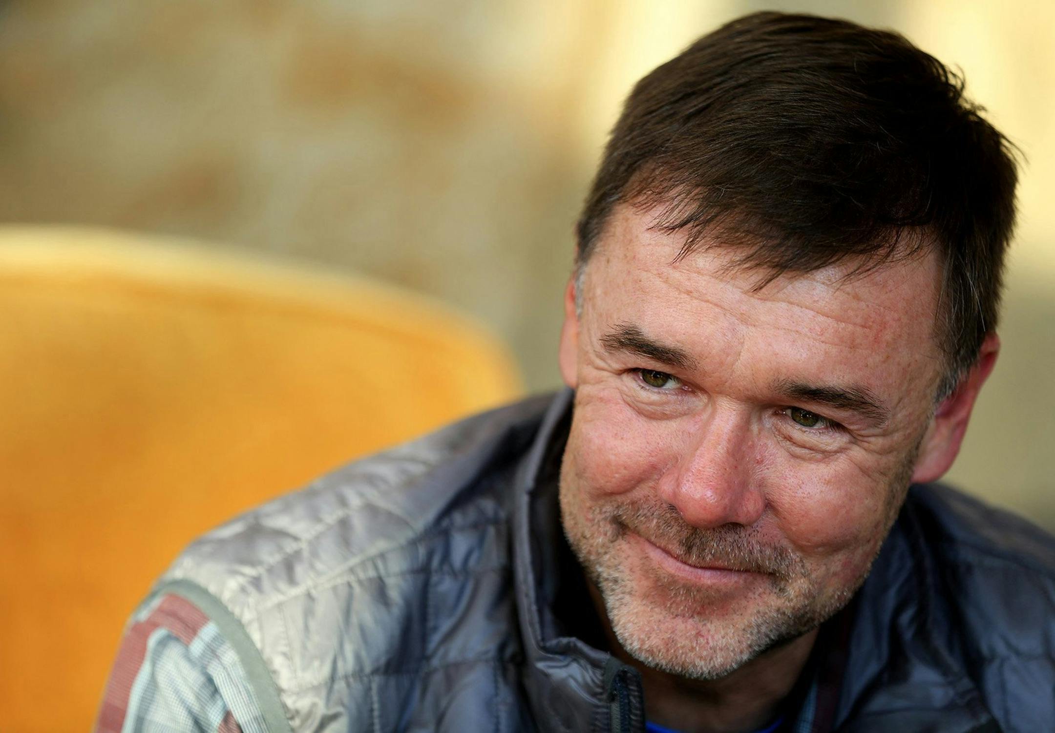 CEO Jerry Stritzke at REI headquarters in Kent, Wash., Dec. 23, 2013, sees being head of REI as an opportunity to combine his retail expertise with a passion for the outdoors and "was really a dream come true." (Erika Schultz/Seattle Times/MCT) ORG XMIT: 1147840