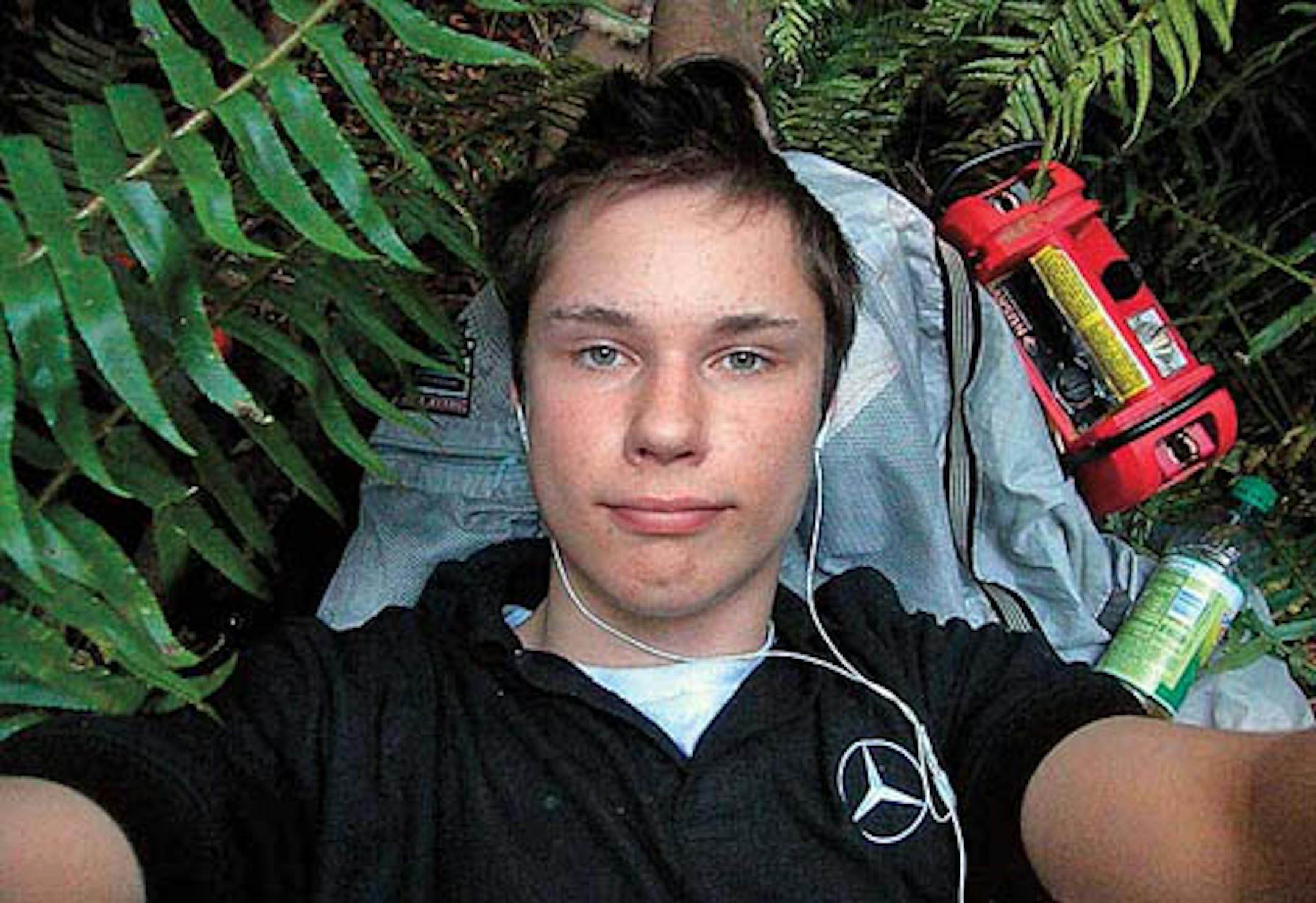 This July 2009 self-portrait provided Tuesday, Oct. 6, 2009 by the Island County Sheriff's Office shows Colton Harris-Moore.  Harris-Moore is suspected in about 50 burglary cases since he slipped away from a halfway house in April 2008. The photo was found by deputies on a stolen digital camera. (AP Photo/Island County Sheriff's Office via The Herald)  NO SALES