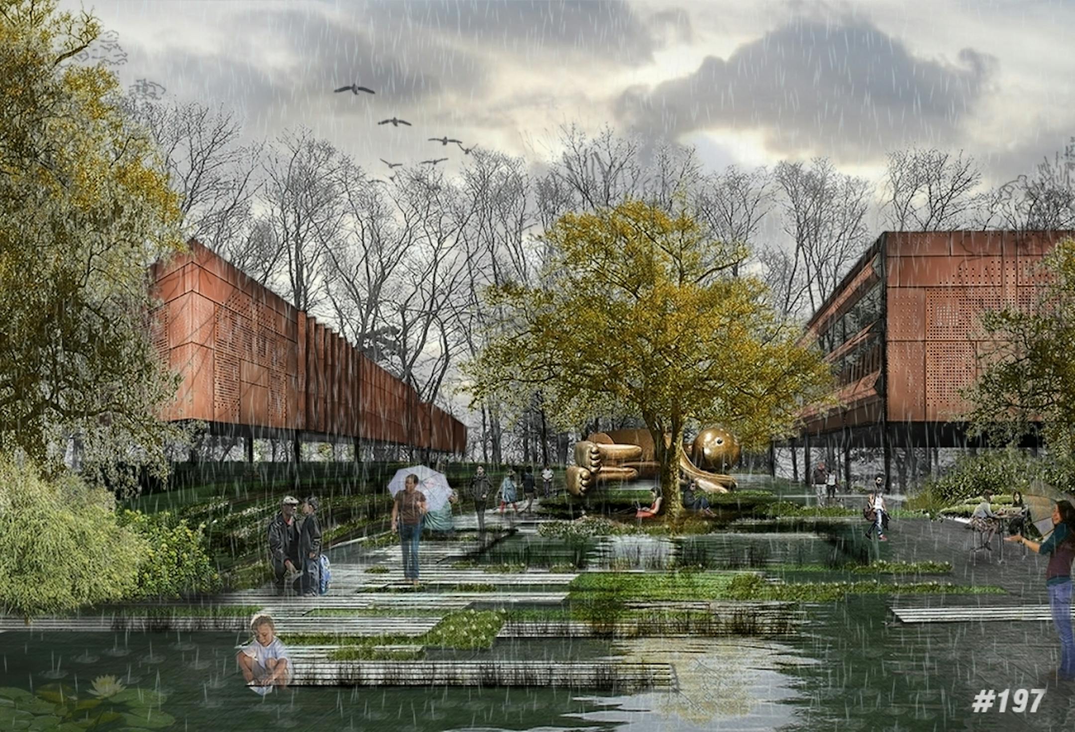 Architecture and design firm Perkins+Will held an internal competition to come up with creative concepts of what could be built at St. Paul's former Ford assembly plant property. To learn more about the proposed ideas, which are not affiliated with the city's work on the site, visit dlc.perkinswill.com.