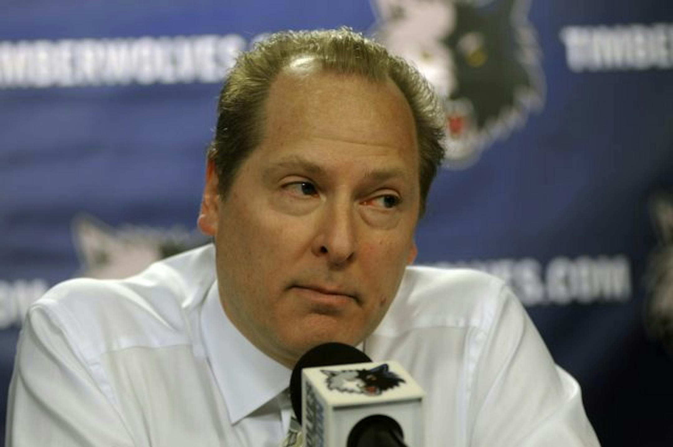 Timberwolves president of basketball operations David Kahn