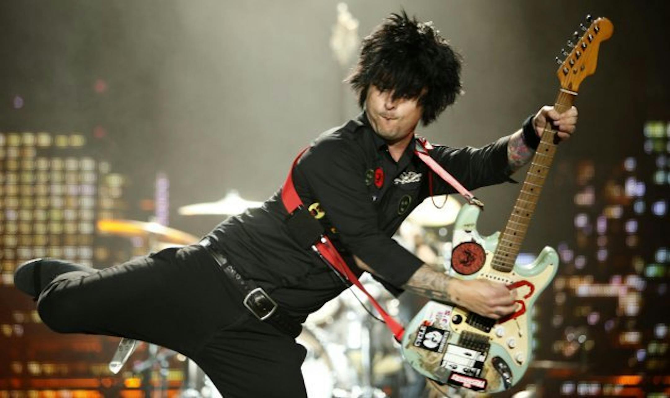 Billie Joe Armstrong easily kicked open the door to the Rock and Roll Hall of Fame with his band Green Day. / Star Tribune file