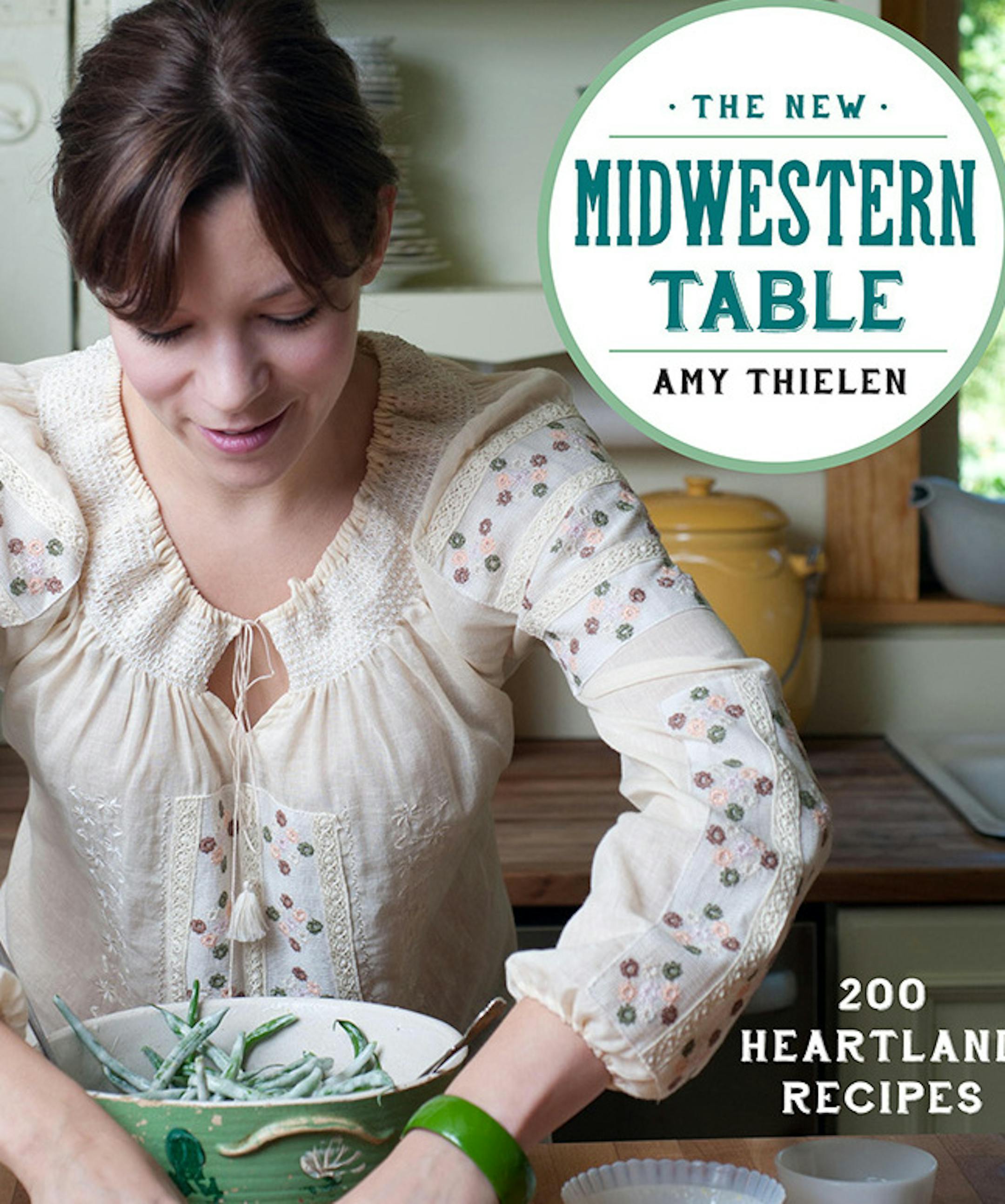 Books jacket from "The New Midwestern Table" by Amy Thielen.