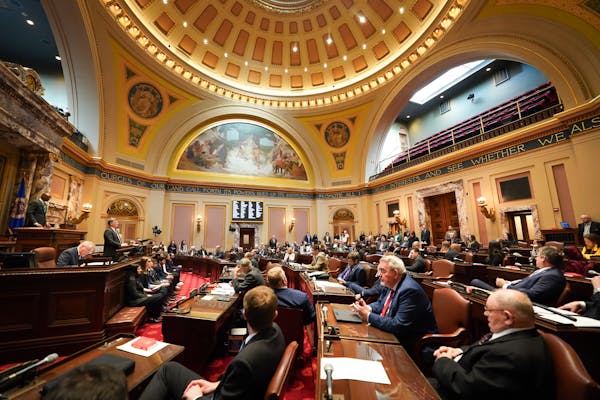 The Minnesota Senate Chamber.
