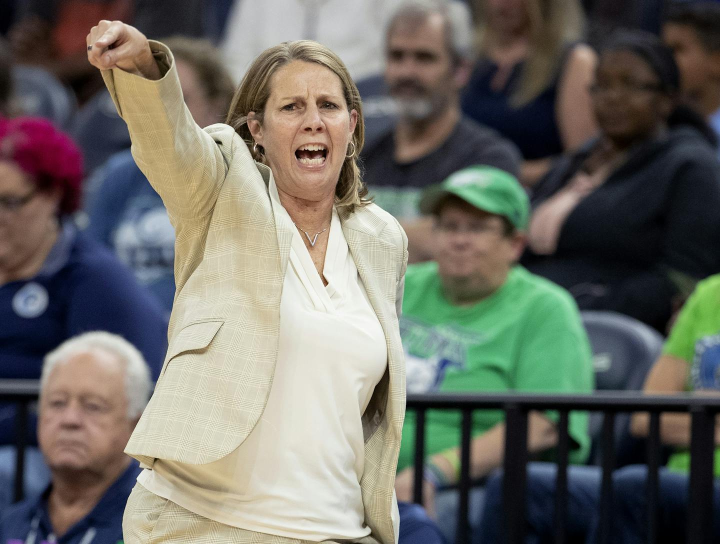 Lynx head coach Cheryl Reeve.