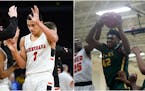 Jalen Suggs of Minnehaha Academy and Dain Dainja of Park Center could face a college vs. pros decisions when they graduate in 2020.