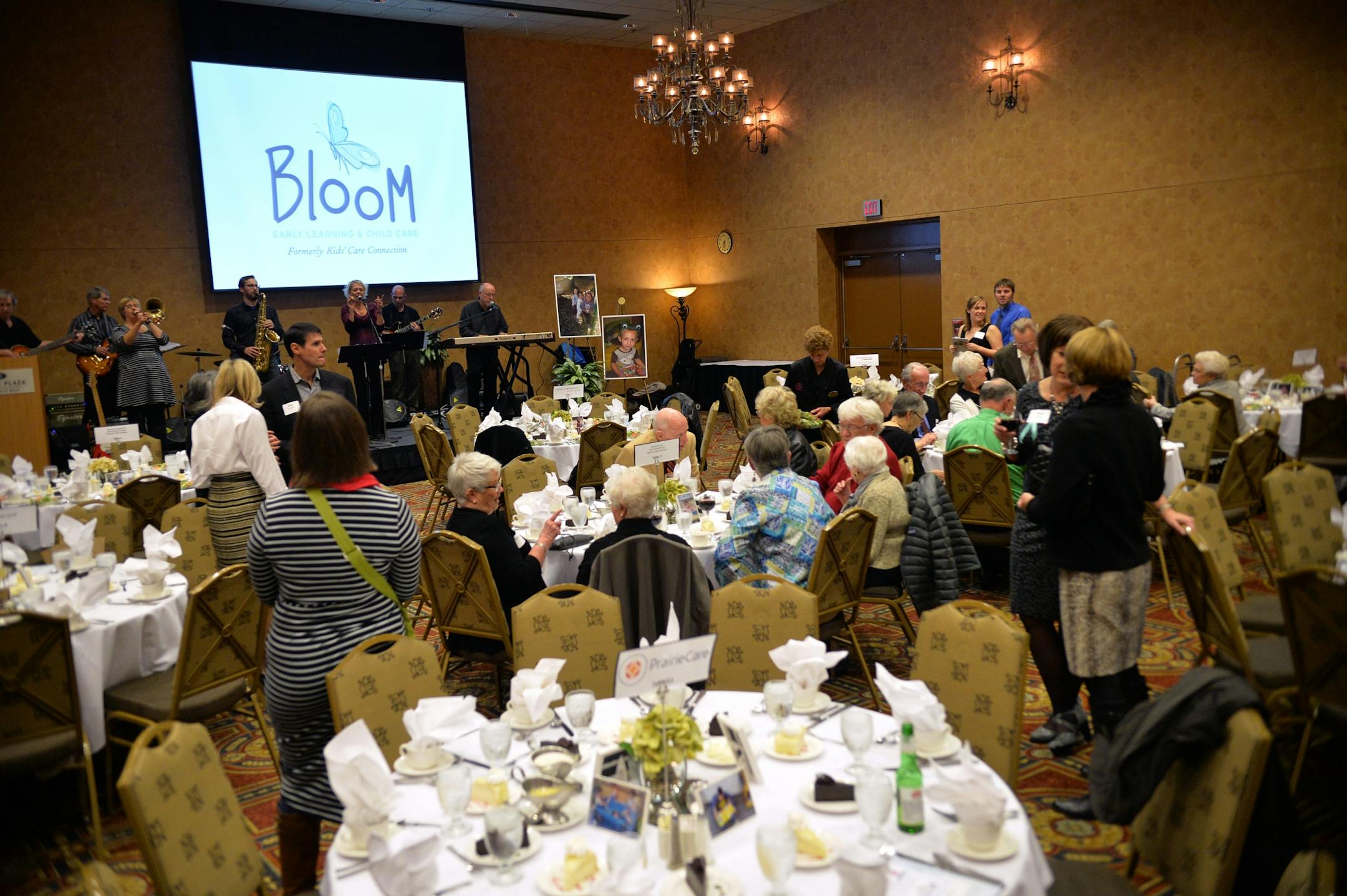 Bloom Early Learning & Child Care's annual scholarship benefit offered raffles and games to raise money to provide child care and tuition assistance to enable single mothers and families in need to go back to school.