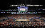 Virginia and Texas Tech played in the NCAA basketball championship game at U.S. Bank Stadium on Monday night. Virginia won 85-77 in overtime.