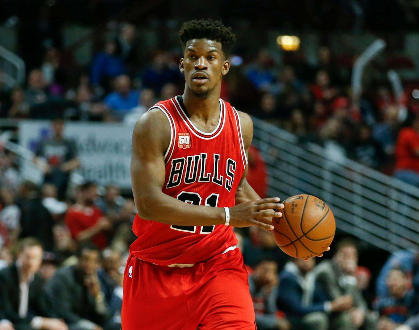 Chicago Bulls guard Jimmy Butler was traded to the Wolves on Thursday night.