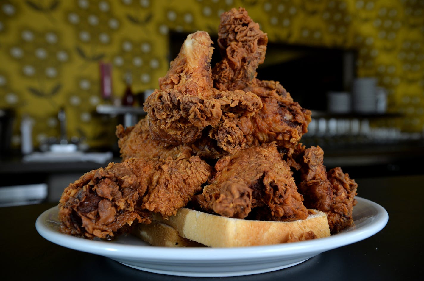 Fried chicken is a big draw at Revival in south Minneapolis, which doesn't take reservations. At dinner on a Saturday, a two-hour wait is typical.