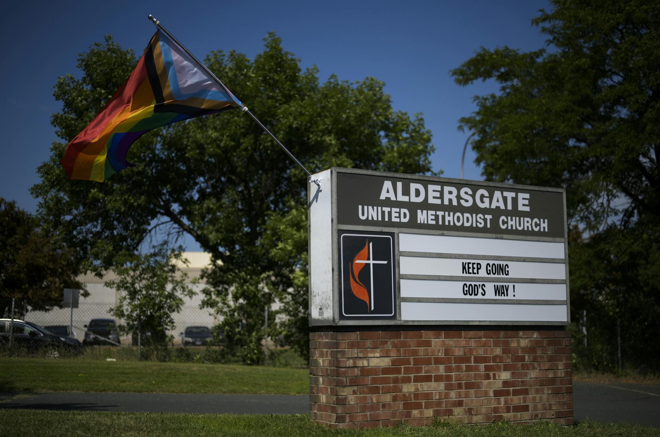 Aldersgate United Methodist Church Friday afternoon.