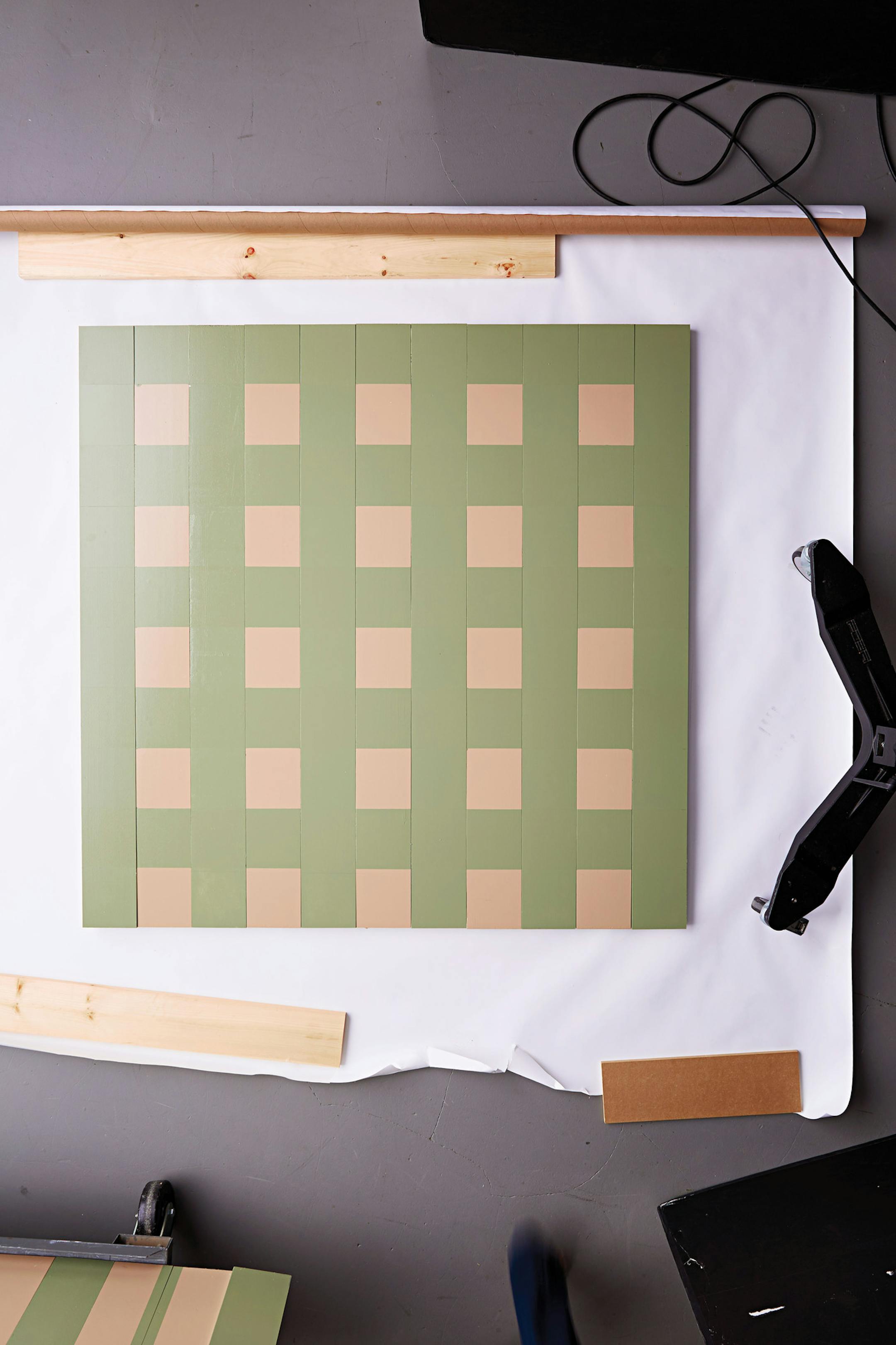 UNDATED -- BC-ASK-MARTHA-HIGHER-GROUNDS-ART-NYTSF -- Checkerboard pattern. (CREDIT: Bryan Gardner) -- ONLY FOR USE WITH ARTICLE SLUGGED -- BC-ASK-MARTHA-HIGHER-GROUNDS-ART-NYTSF -- OTHER USE PROHIBITED.