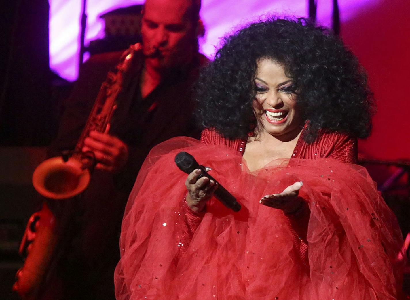 Diana Ross performed at the Orpheum Theatre in Minneapolis, Min., Wednesday, August 28, 2013. ] (KYNDELL HARKNESS/STAR TRIBUNE) kyndell.harkness@startribune.com ORG XMIT: MIN1308282039028219