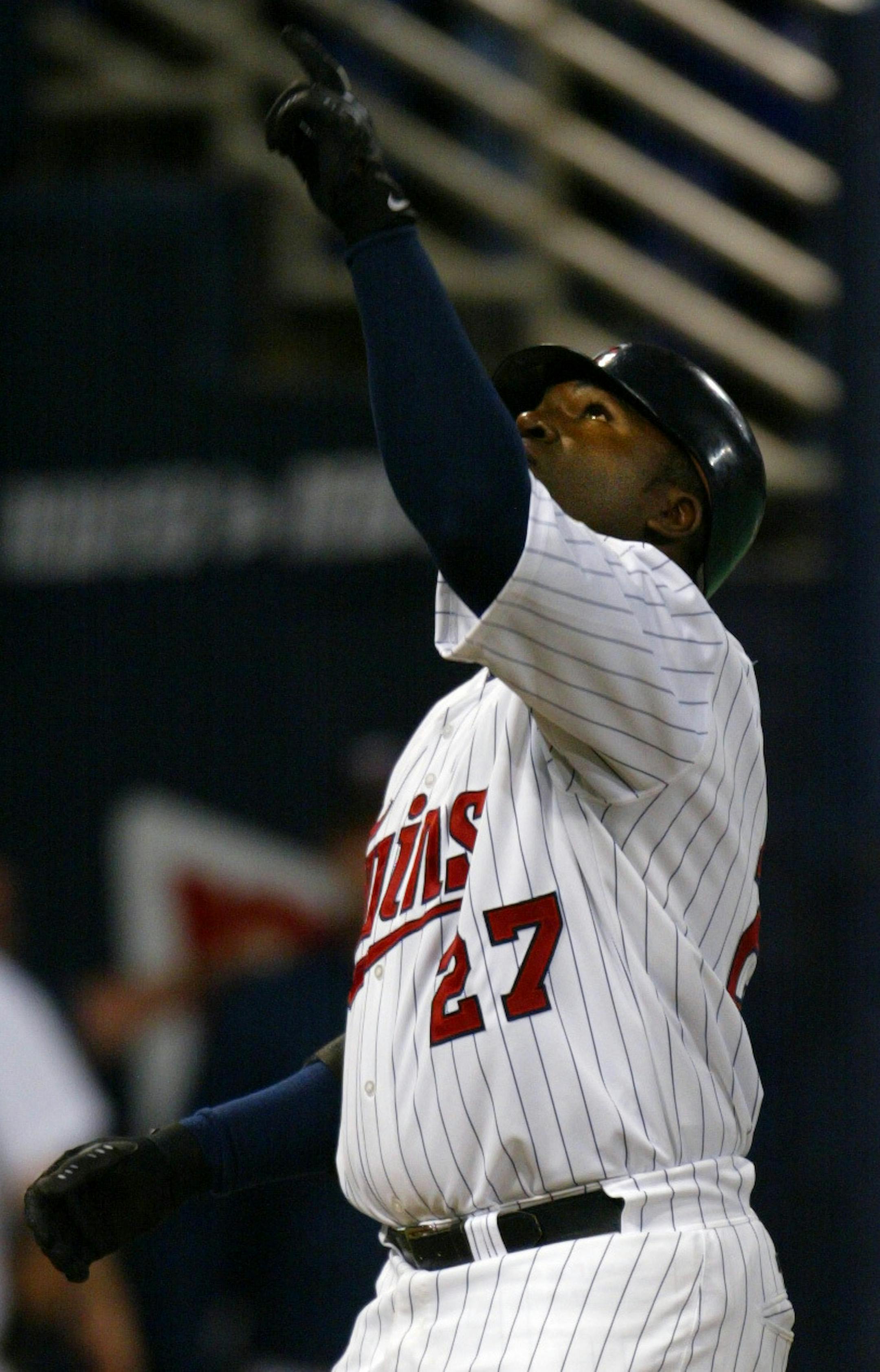 David Ortiz, with the Twins.