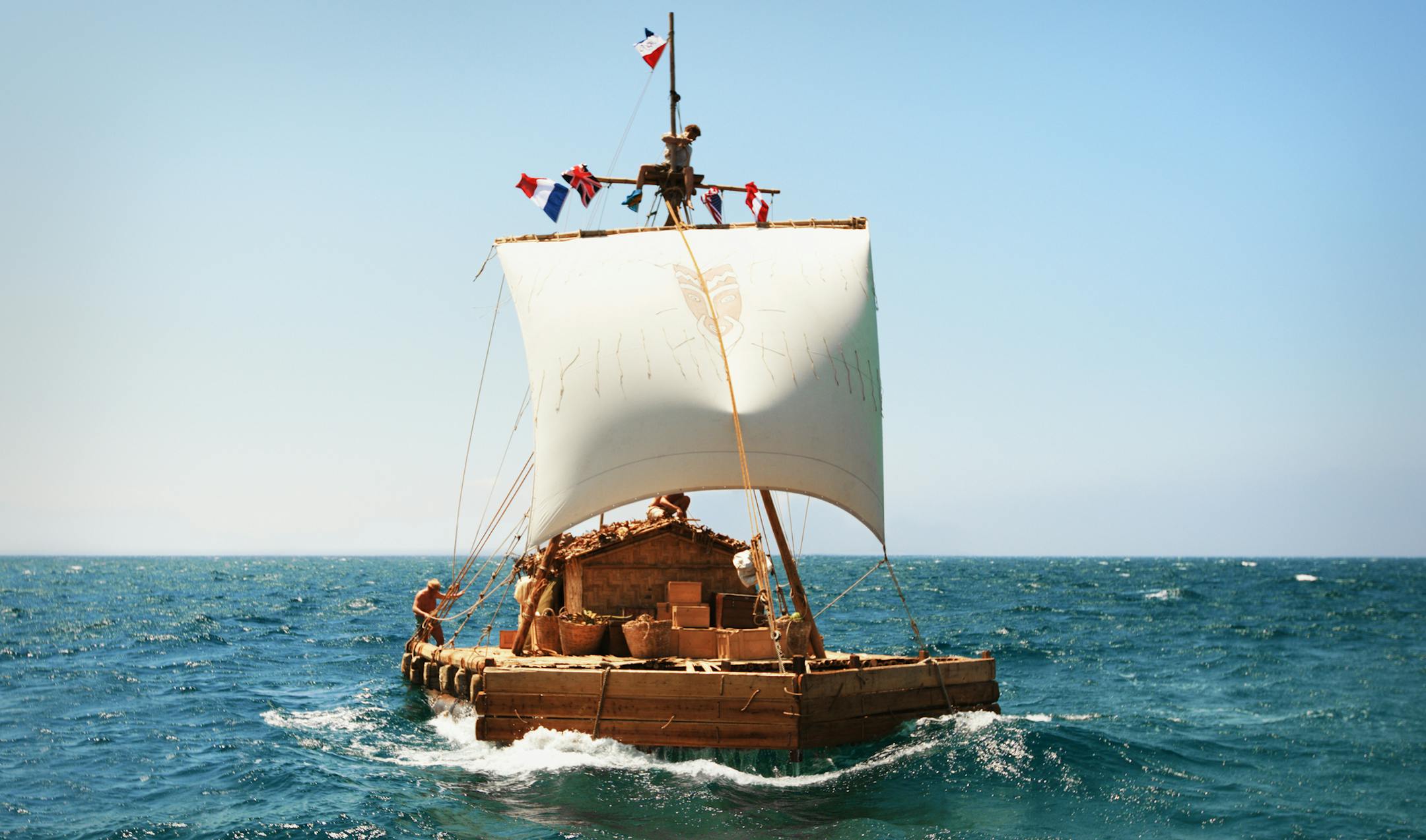 This film image released by The Weinstein Company shows a scene from "Kon Tiki." (AP Photo/The Weinstein Company) ORG XMIT: MIN2013050113525963