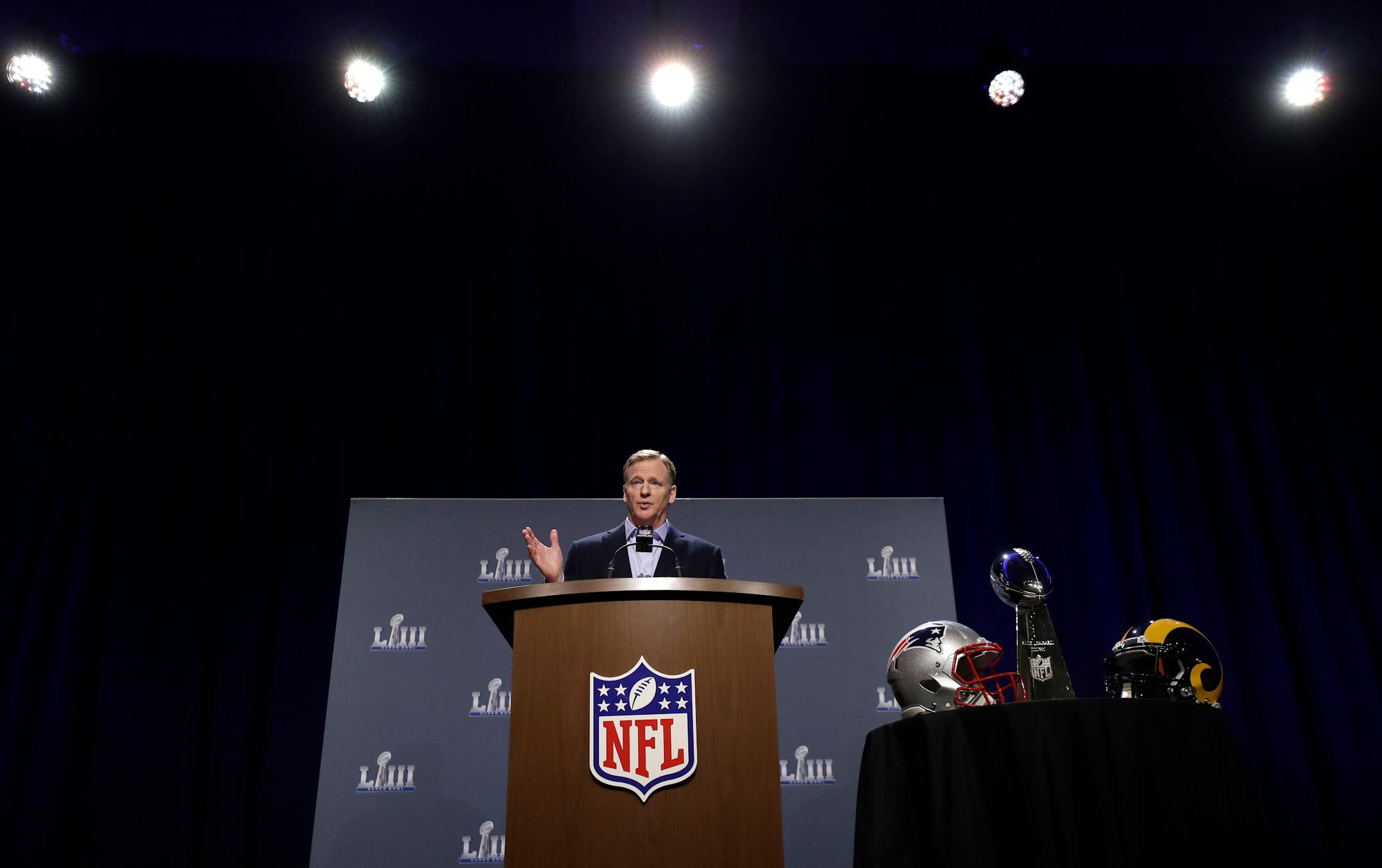 NFL Commissioner Roger Goodell