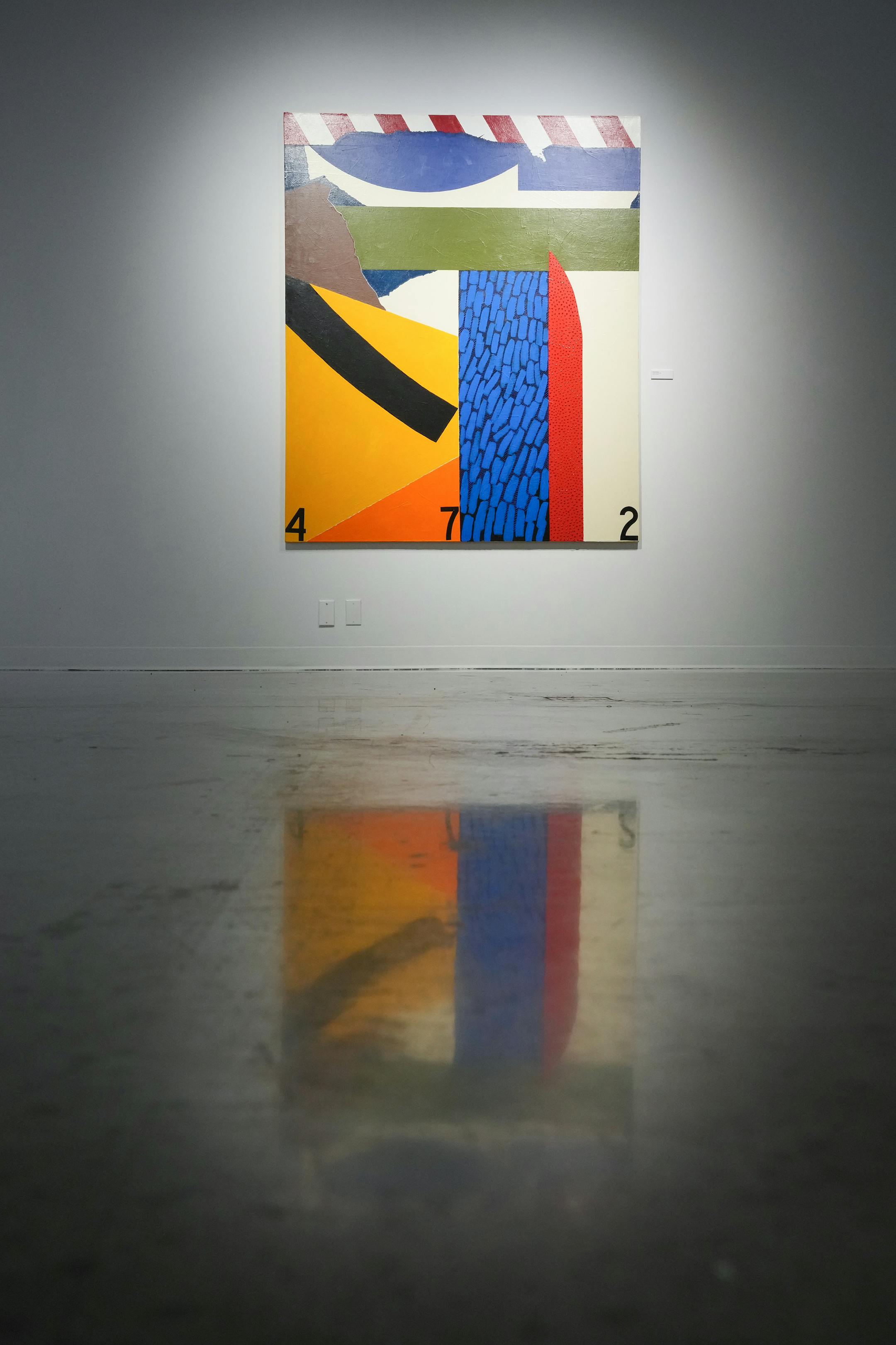 'Tender Expansion' (1981) by Clarence Morgan is now on exhibit at the Katherine E. Nash Gallery on the University of Minnesota campus in Minneapolis on Tuesday, Jan. 17, 2023.