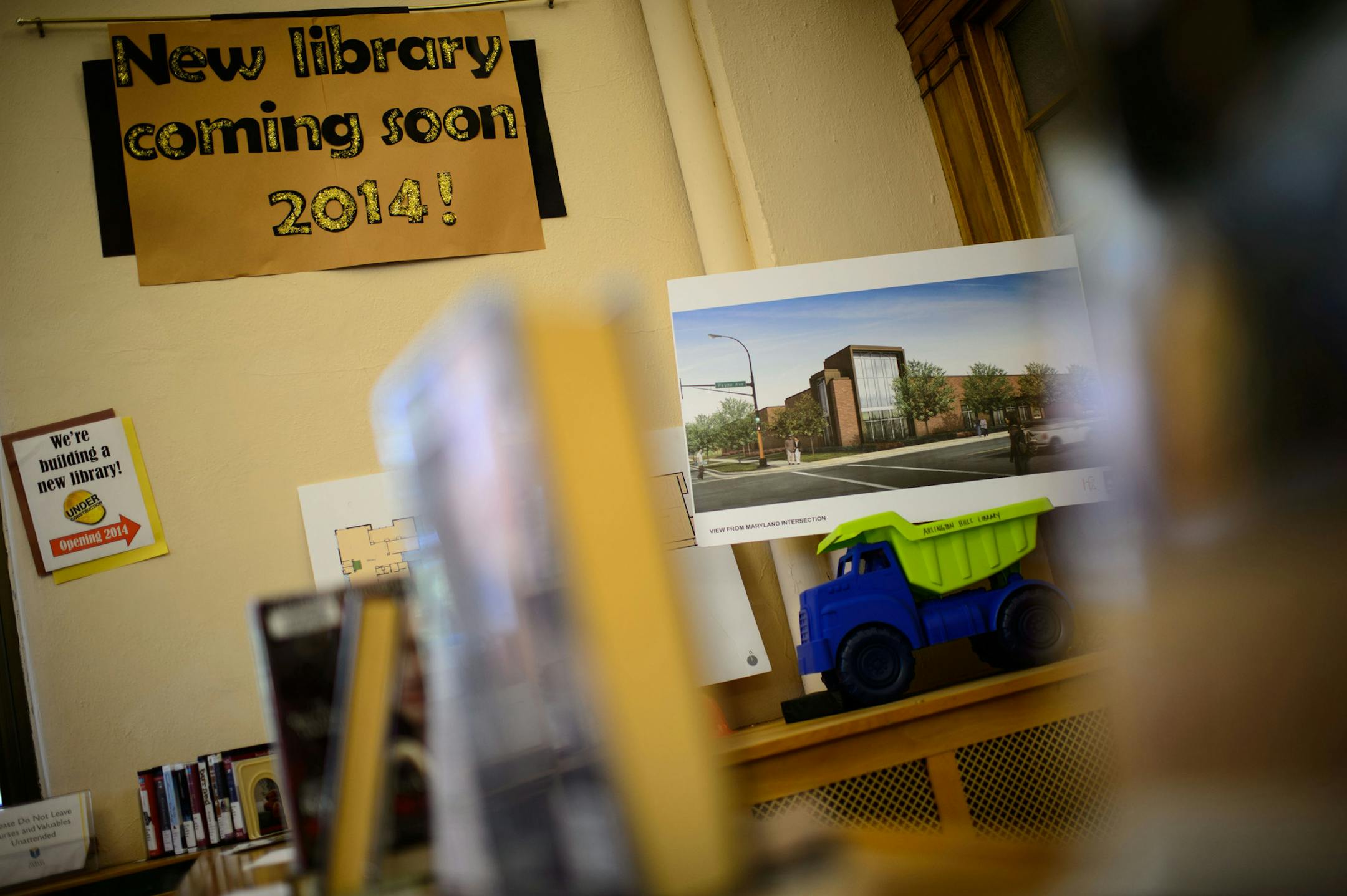 The St. Paul Public Library System is seeking a new owner for the Arlington Hills Library, one of three Carnegie libraries in the city and built in 1916 and listed on the National Register of Historic Places, who will retain it as a neighborhood and cultural asset. The library itself is moving to modern quarters on the East SIde. Thursday, October 10, 2013 ] GLEN STUBBE * gstubbe@startribune.com