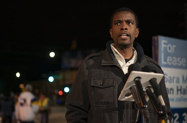 St. Paul Mayor Melvin Carter commented on the double shooting in his city Sunday night. ] JEFF WHEELER &#x2022; Jeff.Wheeler@startribune.com
Two peopl