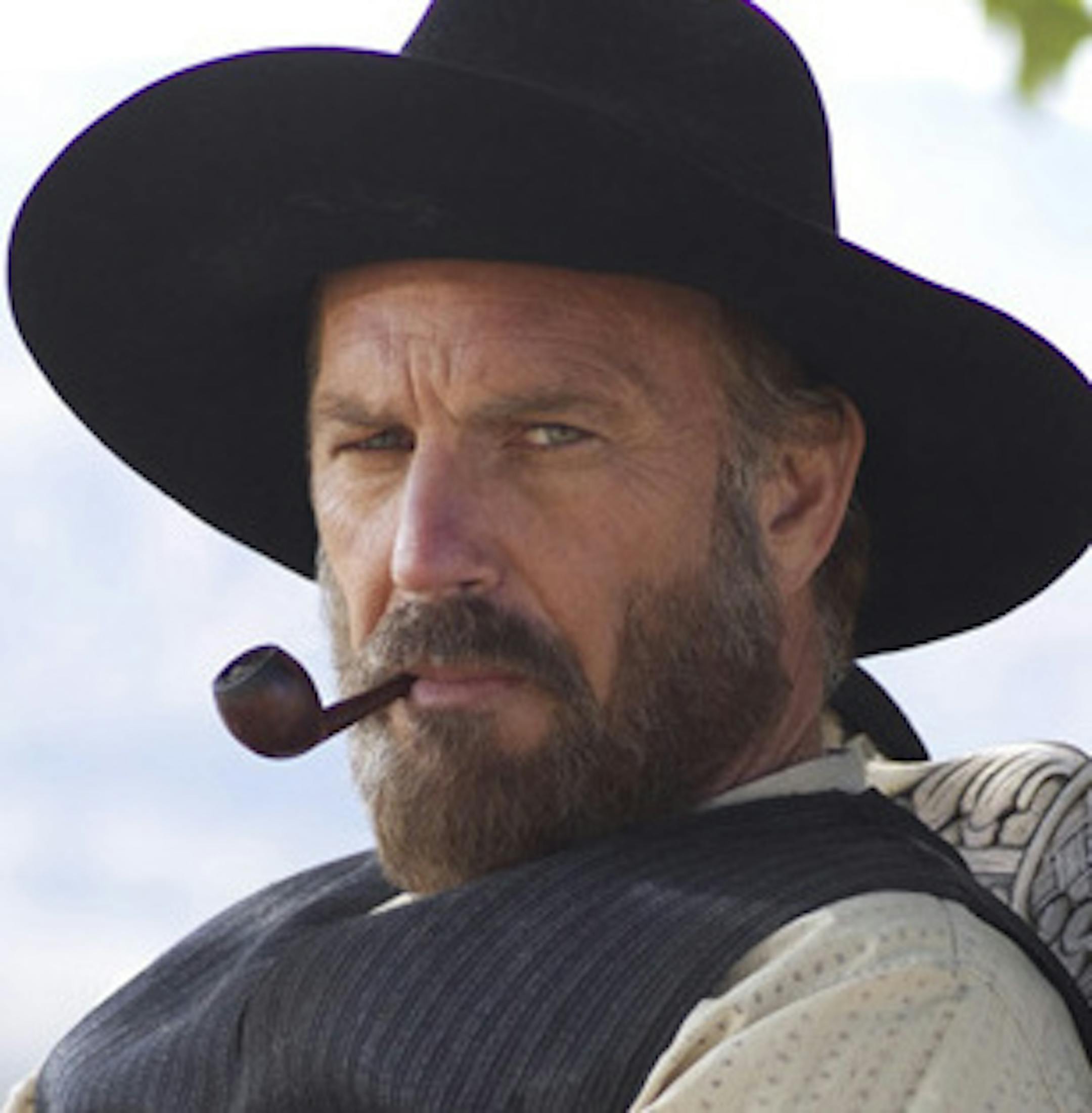 Kevin Costner as Devil Anse Hatfield in "The Hatfields and the McCoys" on the History Channel. credit: Kevin Lynch