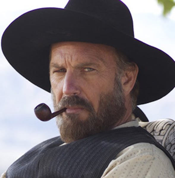Kevin Costner as Devil Anse Hatfield in "The Hatfields and the McCoys" on the History Channel. credit: Kevin Lynch