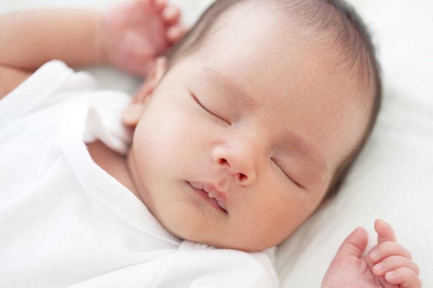 credit: Goldmund Lukic, iStock sleeping baby