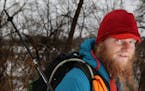 Hiker James Lunning stands for a portrait Thursday. ] ANTHONY SOUFFLE &#x2022; anthony.souffle@startribune.com Hiker James Lunning, who recently compl