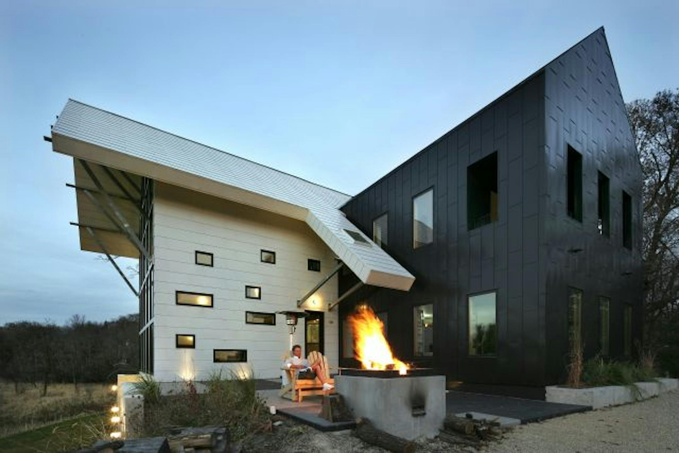 After turning his front yard into a vineyard, Billy Smith, owner of Warehouse Winery, built a contemporary interpretation of a Midwestern farmhouse on land in Wayzata that once was the site of the old Foxglove Farm.