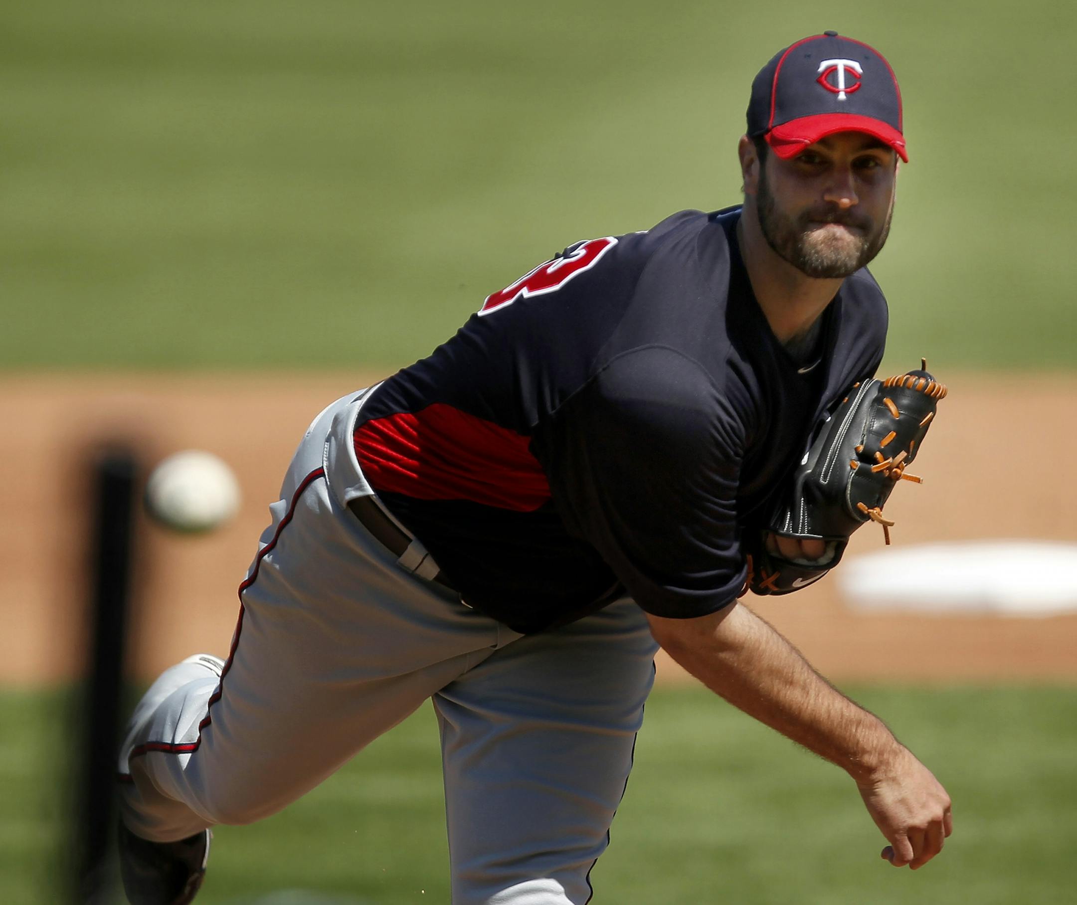 Twins righthander Nick Blackburn